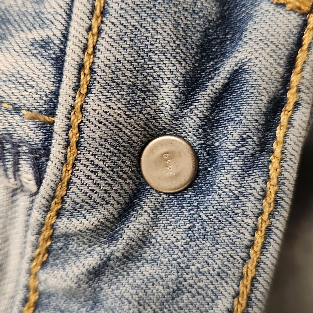 Levi's Classic Bermuda Shorts women's 32 blue denim red tab - Picture 7 of 15